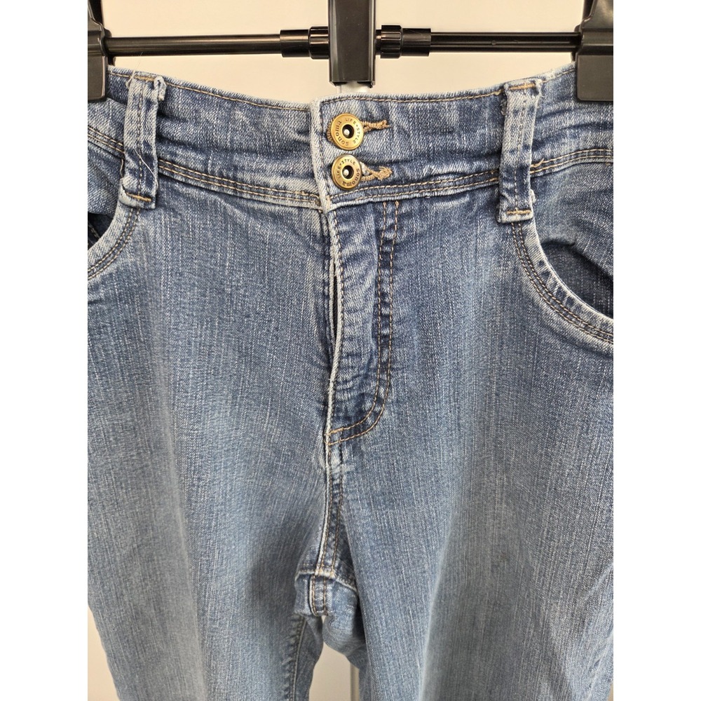 Sonoma Life & Style Womens Blue Jeans Straight Leg Light Wash Size 12